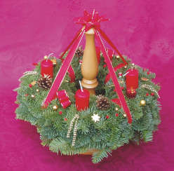 Adventskranzständer